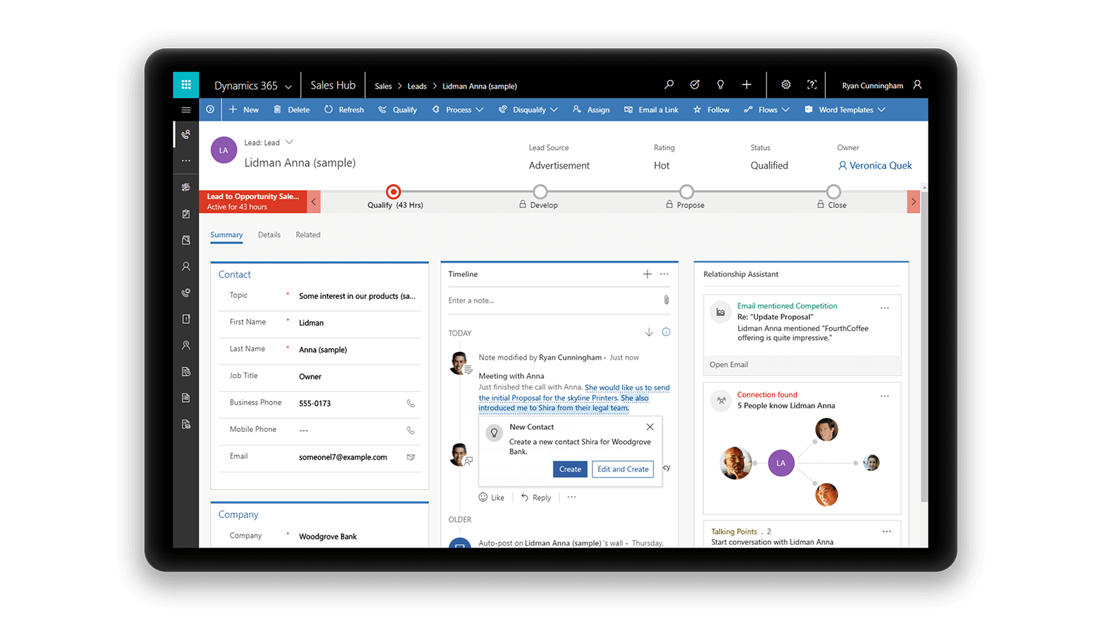 Dynamics 365 AI for Customer Service