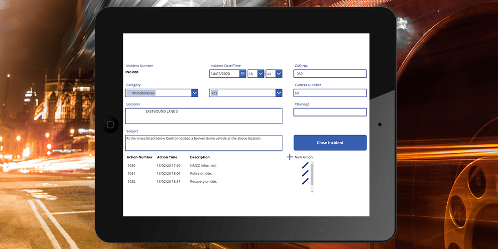 incident management power app