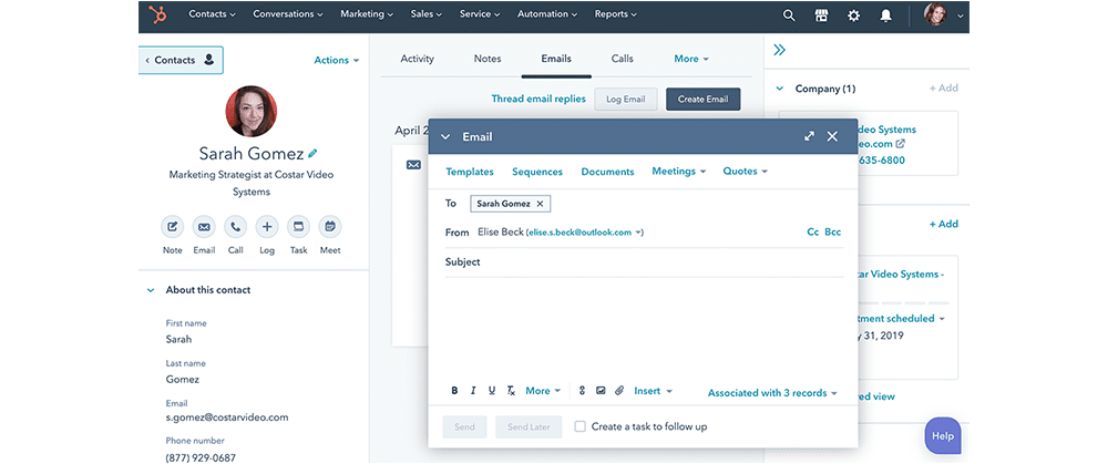 dynamics 365 vs hub