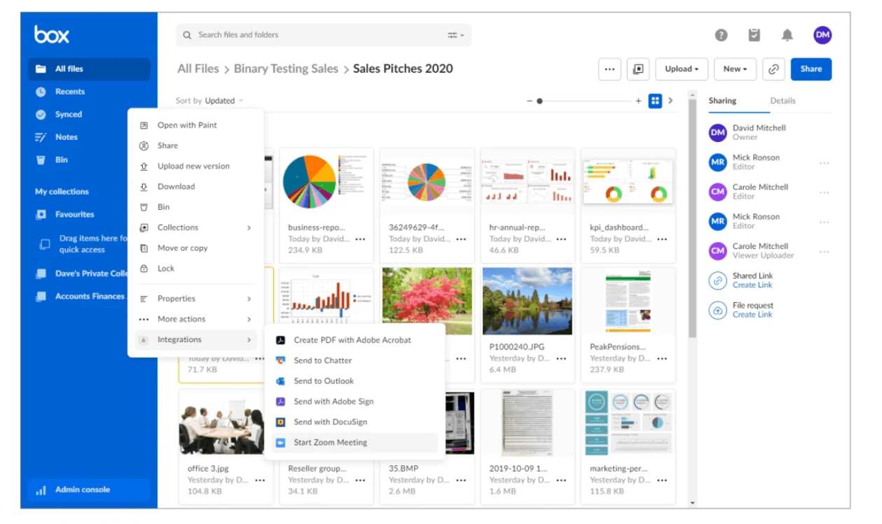 sharepoint online vs box