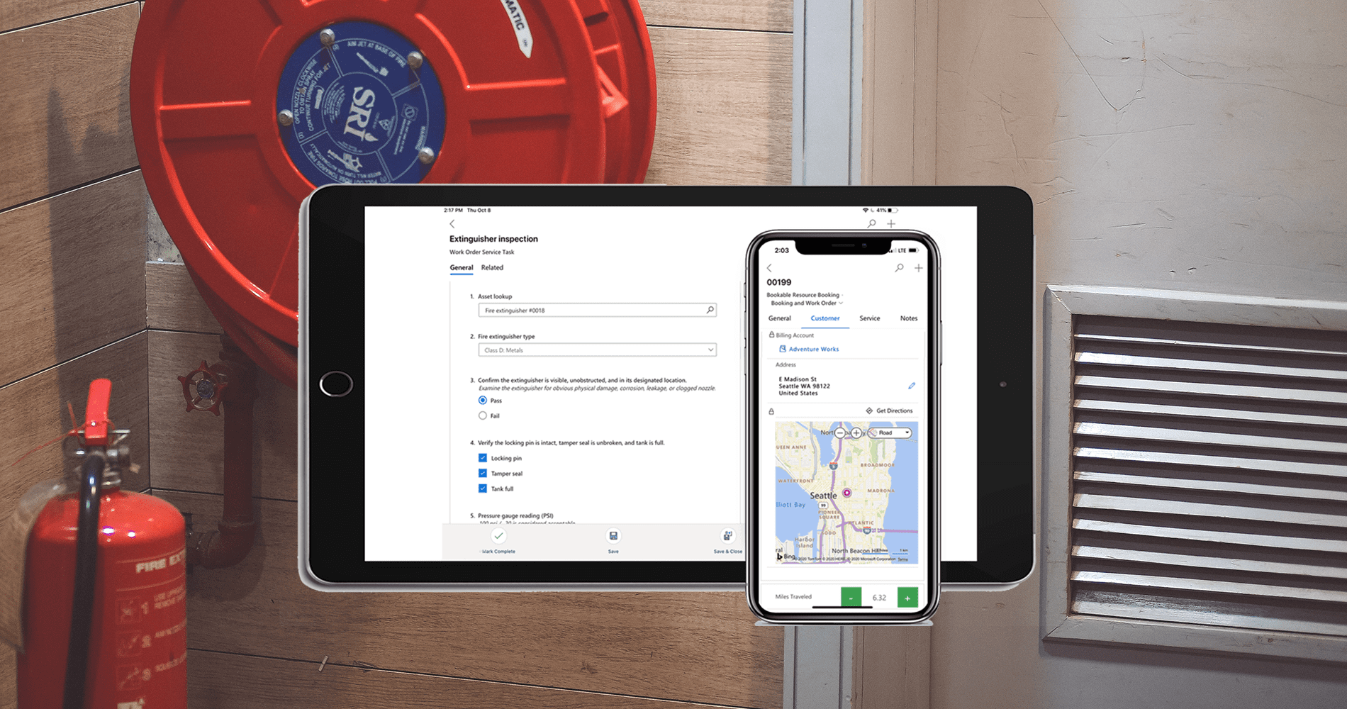 microsoft field service management software