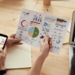 Data analysis erp Reviewing data on visualised report