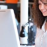 Business Woman using D365 F&O D365 F&O has the power to transform finance management